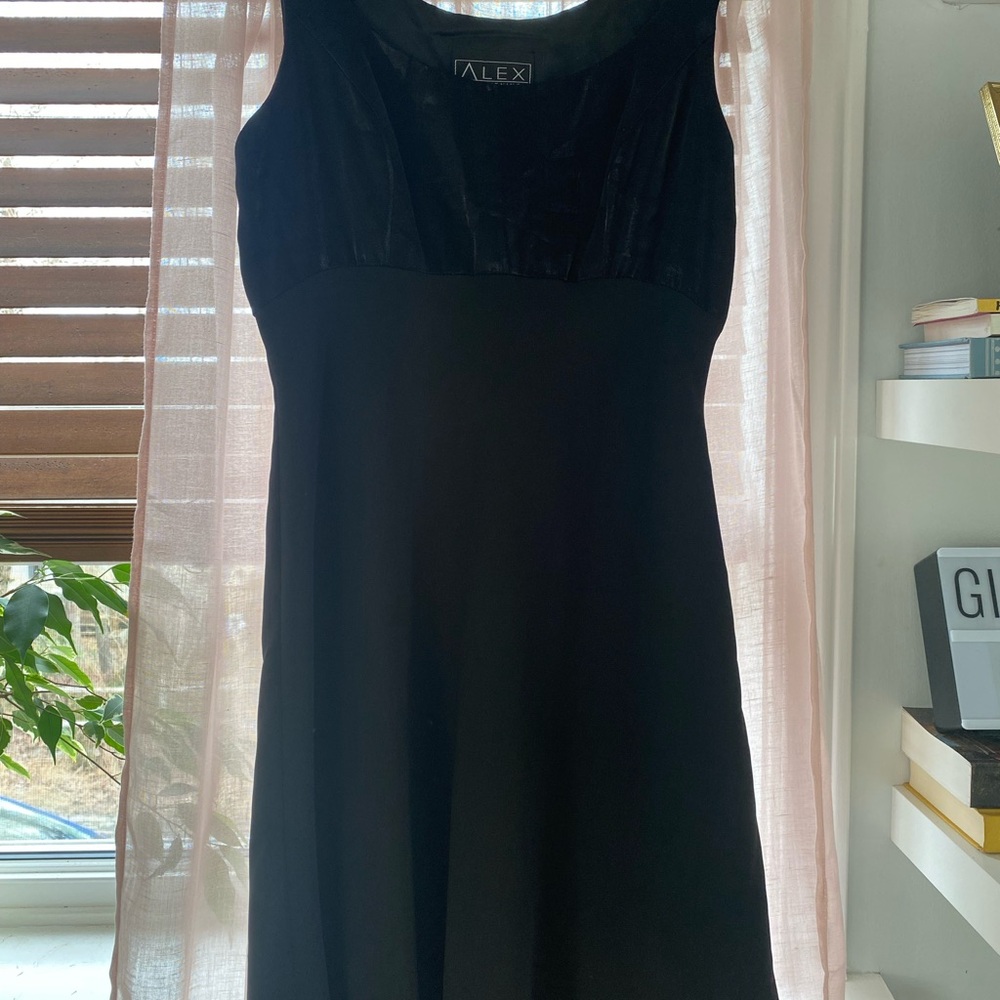 Vintage Black Alex Evenings Dress